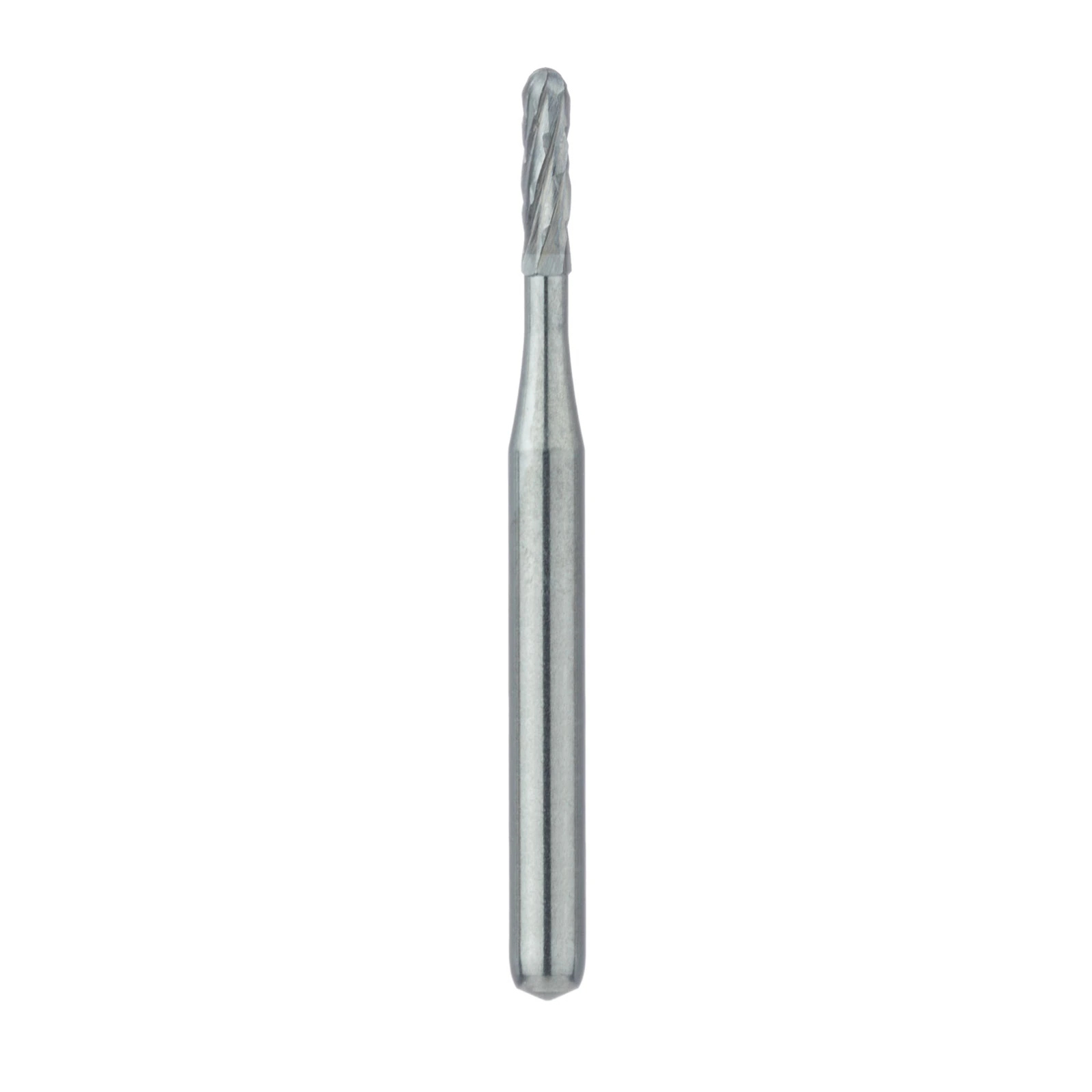 Meisinger Tungsten Carbide Bur, HM21RX-010-FG, Round-End Cylinder, Crosscut, Friction Grip, 1.0 mm Diameter, 5/Pkg, ISO #557 thumbnail 2
