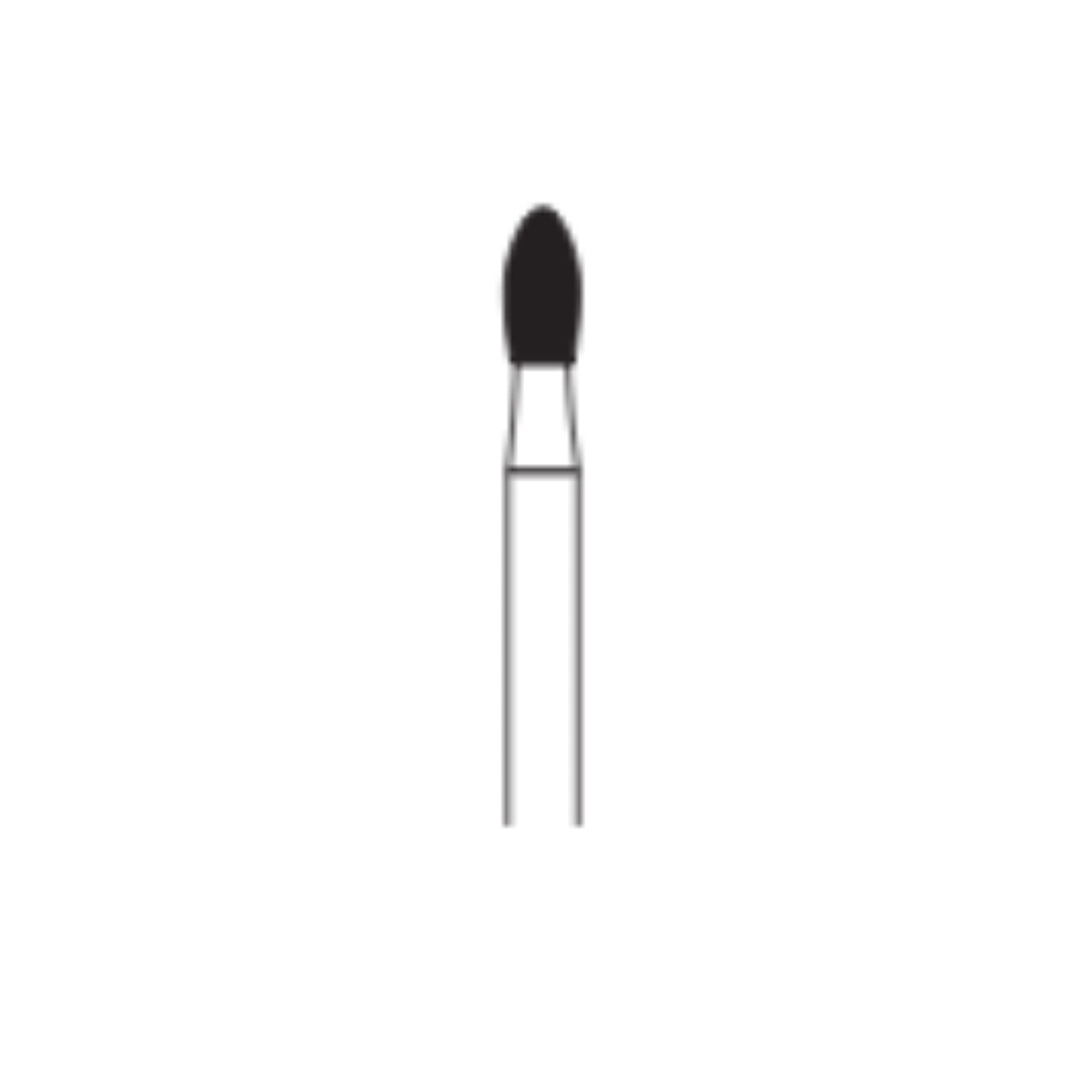 Egg-Shaped Multi-Use Diamond Bur, 379-023C, 6/Pk - Egg Diamonds 379-023C 6/Pk - Image 1
