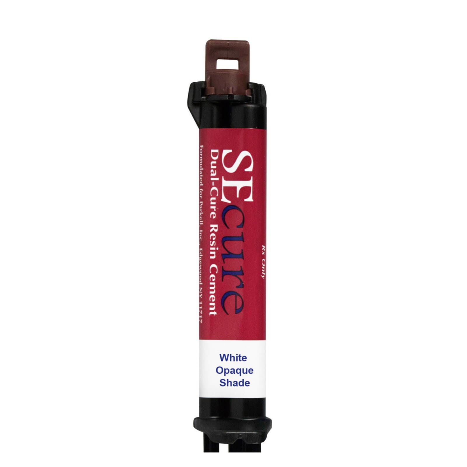 Parkell SEcure Dual-Cure Resin Cement, White Opaque, 9g Syringe with 10 Mixing Tips, S273 thumbnail 3