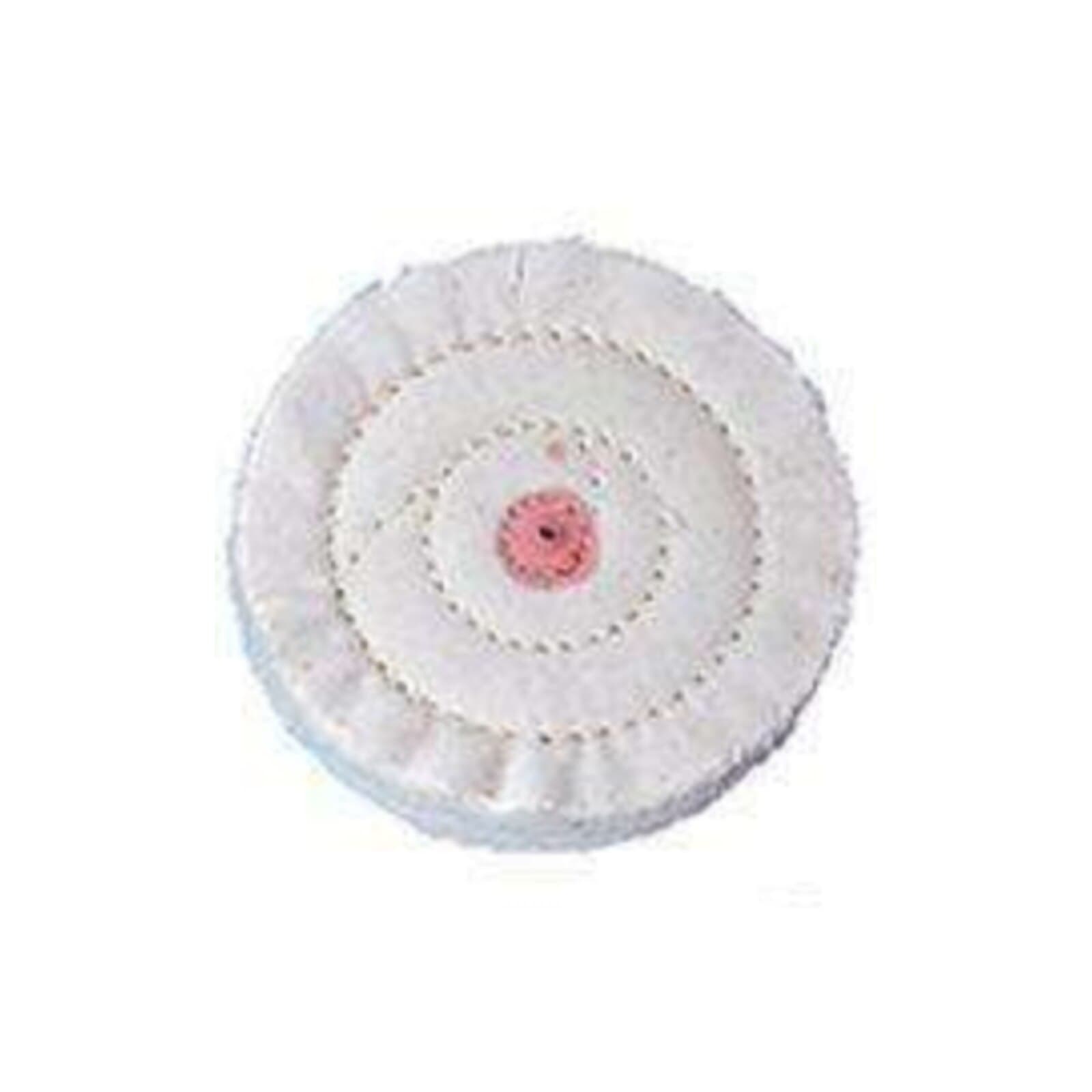 Keystone Muslin Buffs, 5" x 45-Ply, 12/Pk, 1180190 thumbnail 2
