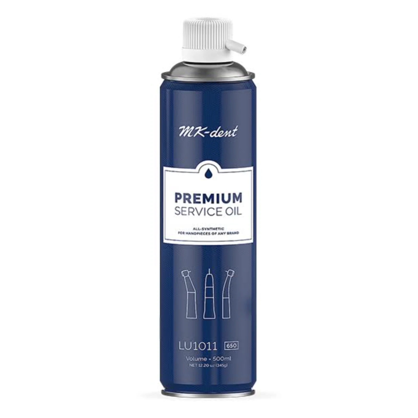 MK-Dent Premium Synthetic Handpiece Lubricant Spray, KaVo Type, 500 ml, 1/Pk, LU1011 thumbnail 5
