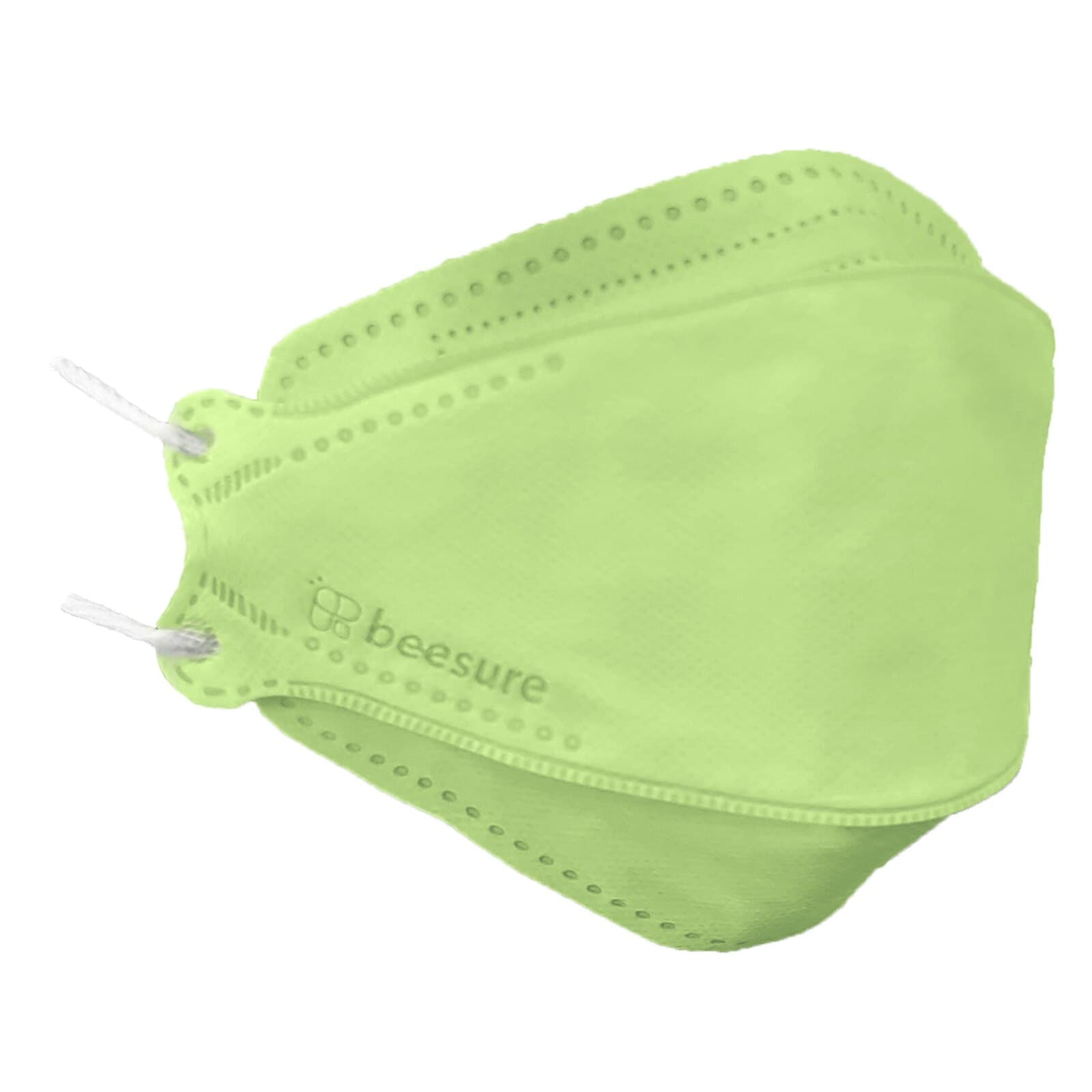 BeeSure Radiant Procedure Face Mask, ASTM Level 3, Lime, 40/Box, BE2610 thumbnail 3