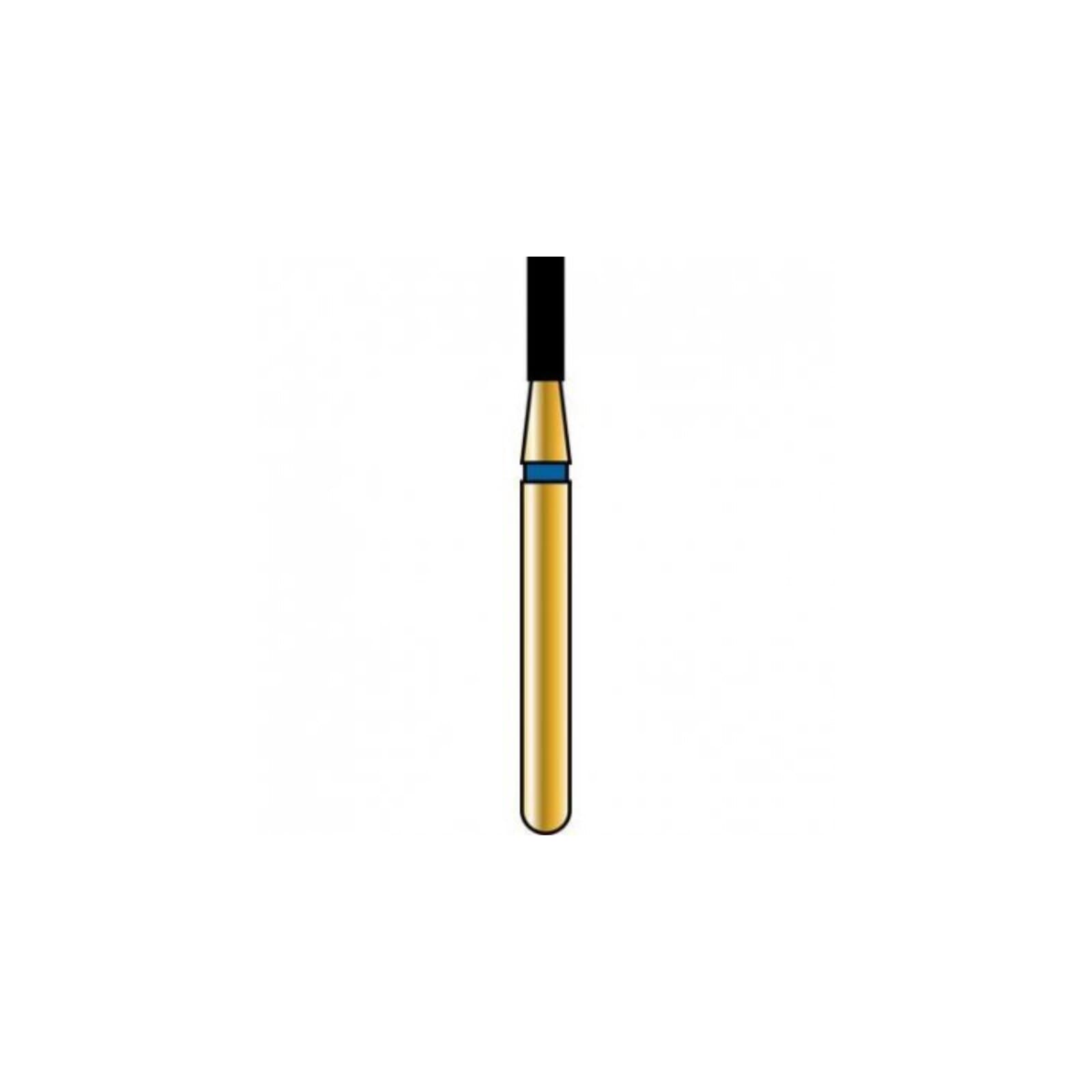 Alpen Multilayer Diamonds FG 835R-012 Coarse, Modified Shoulder Cylinder Diamond Bur, 5/Pk - Alpen Multilayer Diamonds FG 835R-012 Coarse 5/Pk - Image 1