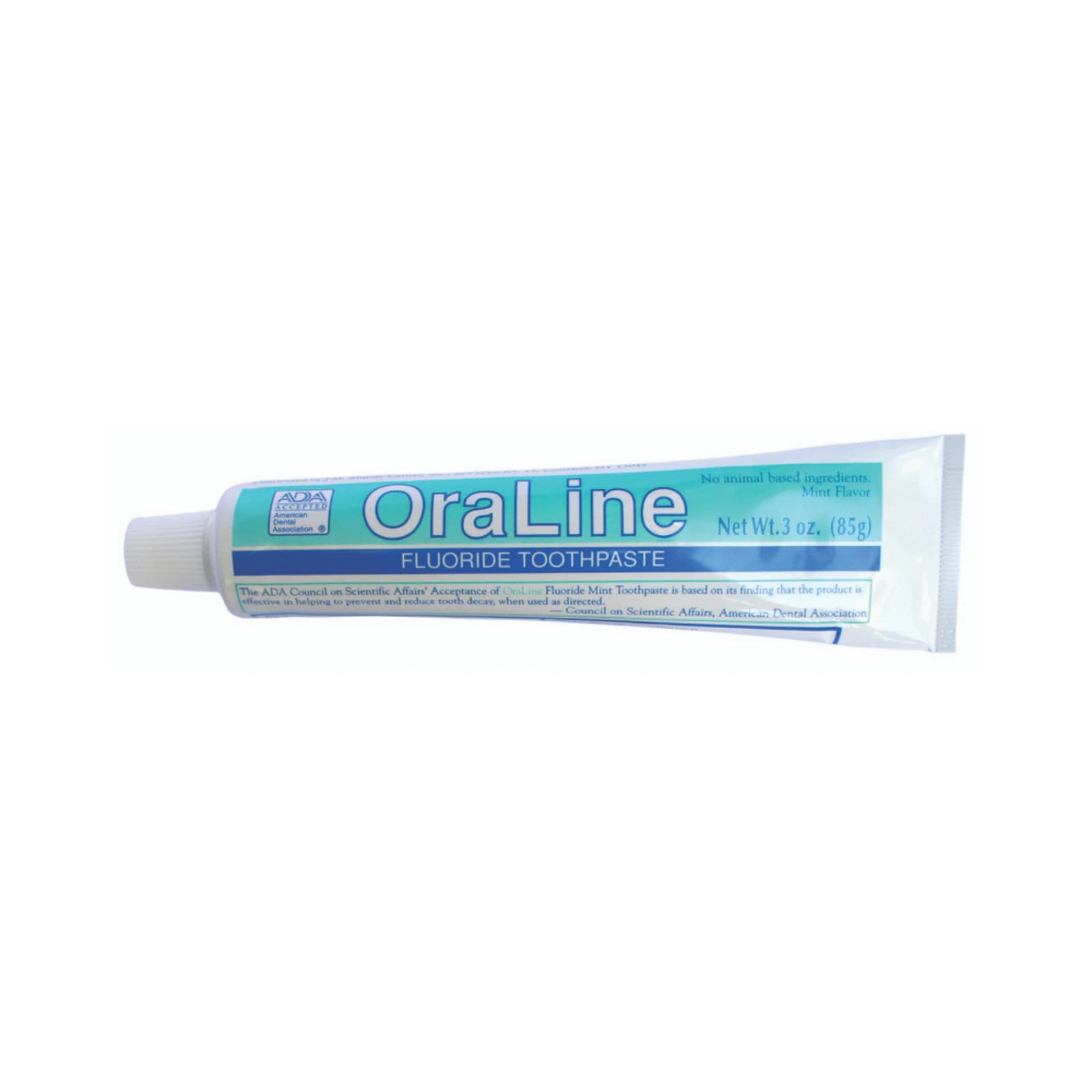 Oraline Mint Fluoride Toothpaste, 3.0 oz Tube, 72/Case - Oraline Mint Fluoride Toothpaste, 3.0 oz, 72/cs - Image 1