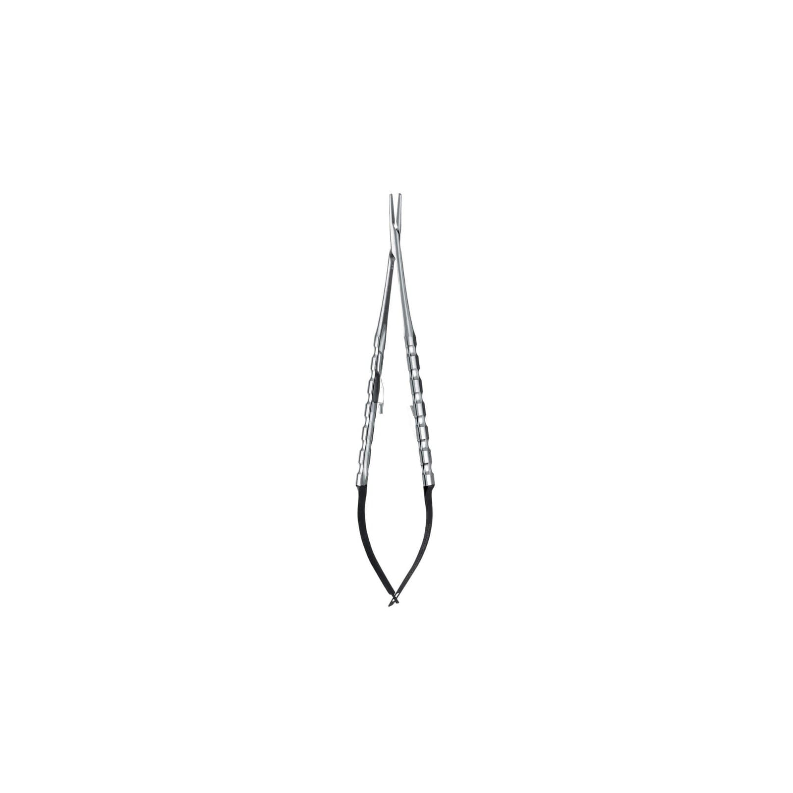 Hu-Friedy Micro Straight Castro Needle Holder, Diamond Dusted, 4.0-6.0 Suture, 18cm/7", NHDPVN thumbnail 2