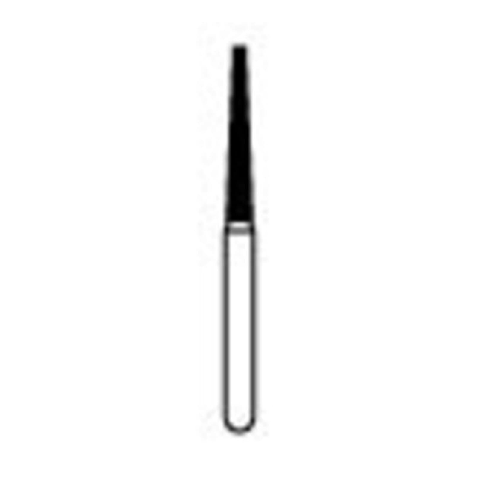 NTI Diamond Bur, FG, Taper Flat End, #C848, 1.4 mm, Coarse, Green, 5/Pk, C848-014 thumbnail 7