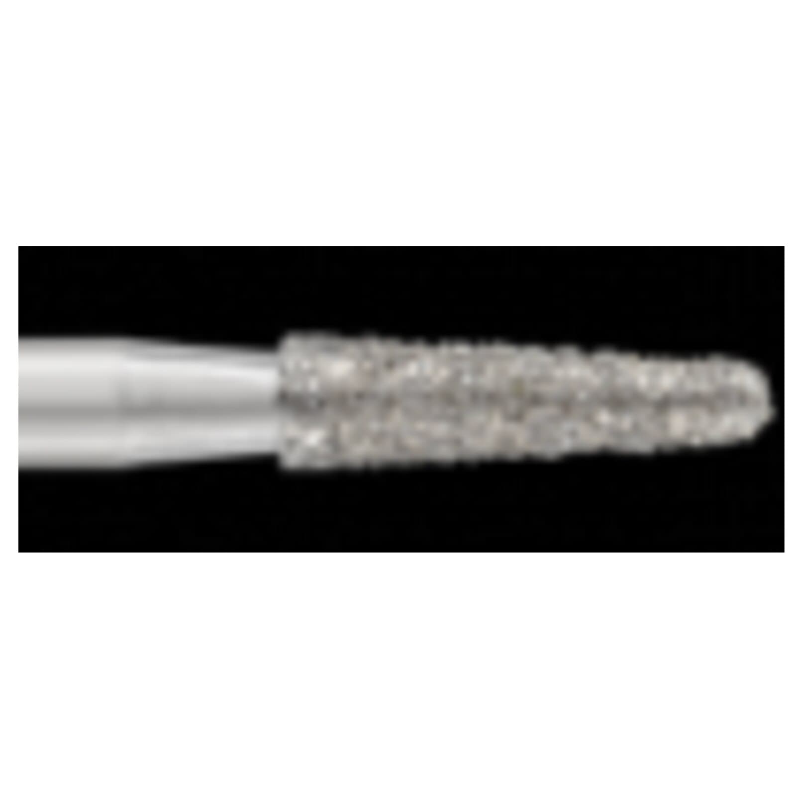 Piranha® Single Patient Use Diamond Bur, Round End Taper FG, Medium Grit, #855-018M, 1.8 mm Diameter, 25/Pkg thumbnail 2