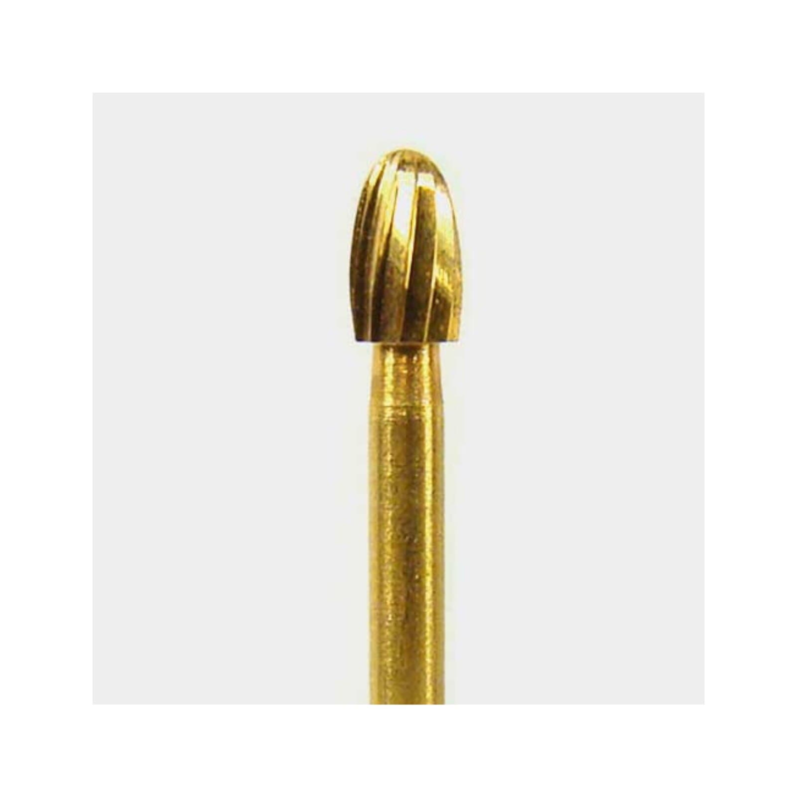 Microcopy NeoBurr Trimming & Finishing Carbide Bur FG #7408, 12-Blade Egg Shape, 2.3 mm Diameter, 3.9 mm Length, Sterile, 10/Pk, NB10-7408 thumbnail 3