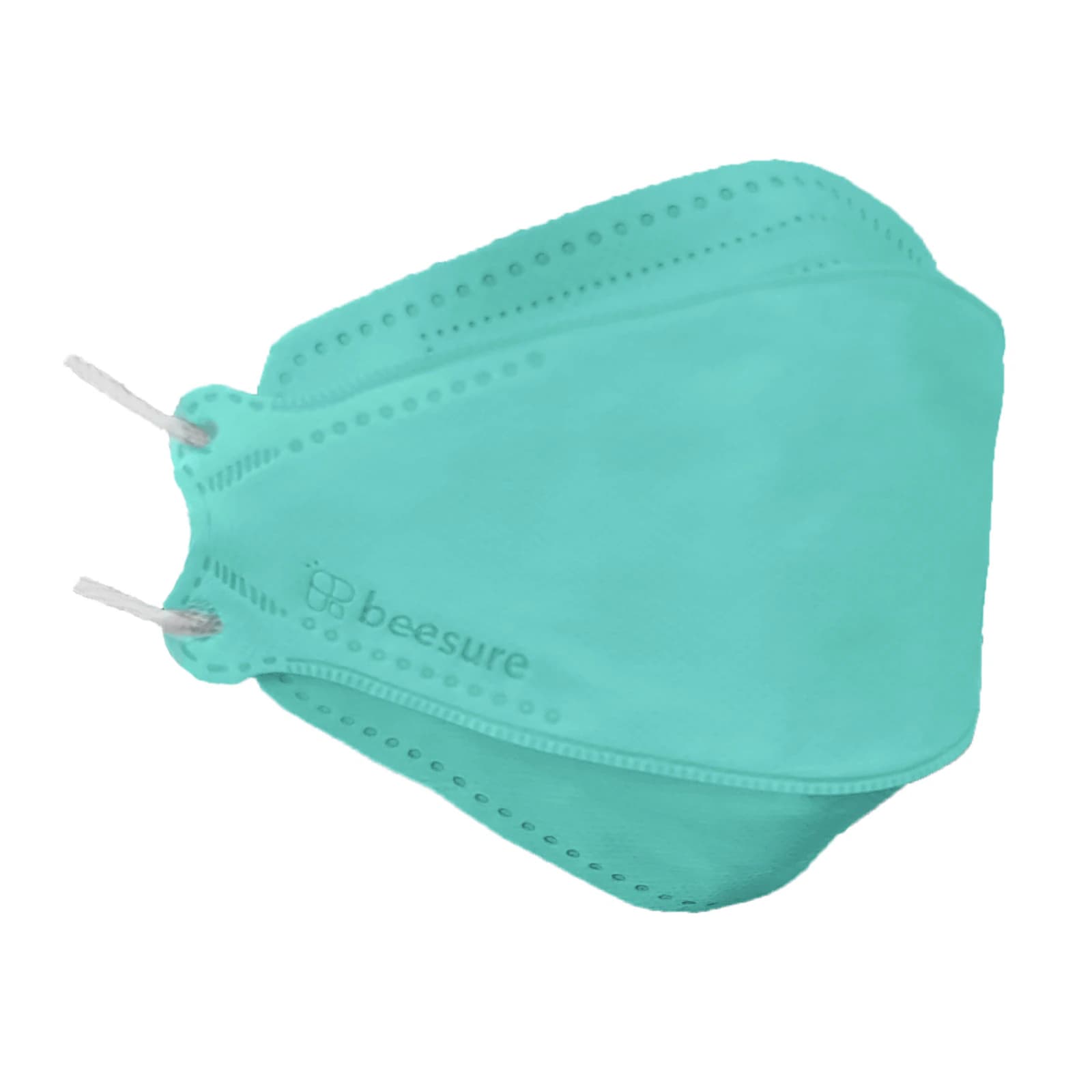 BeeSure Radiant Procedure Face Mask, ASTM Level 3, Aqua, 40/Box, BE2600 thumbnail 3