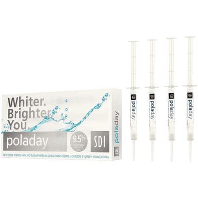 SDI Pola Day Tooth Whitening System, 9.5% Hydrogen Peroxide, Spearmint, Mini Kit, 4 x 1.3 g Syringes, 8 Tips, 7700104 thumbnail 7