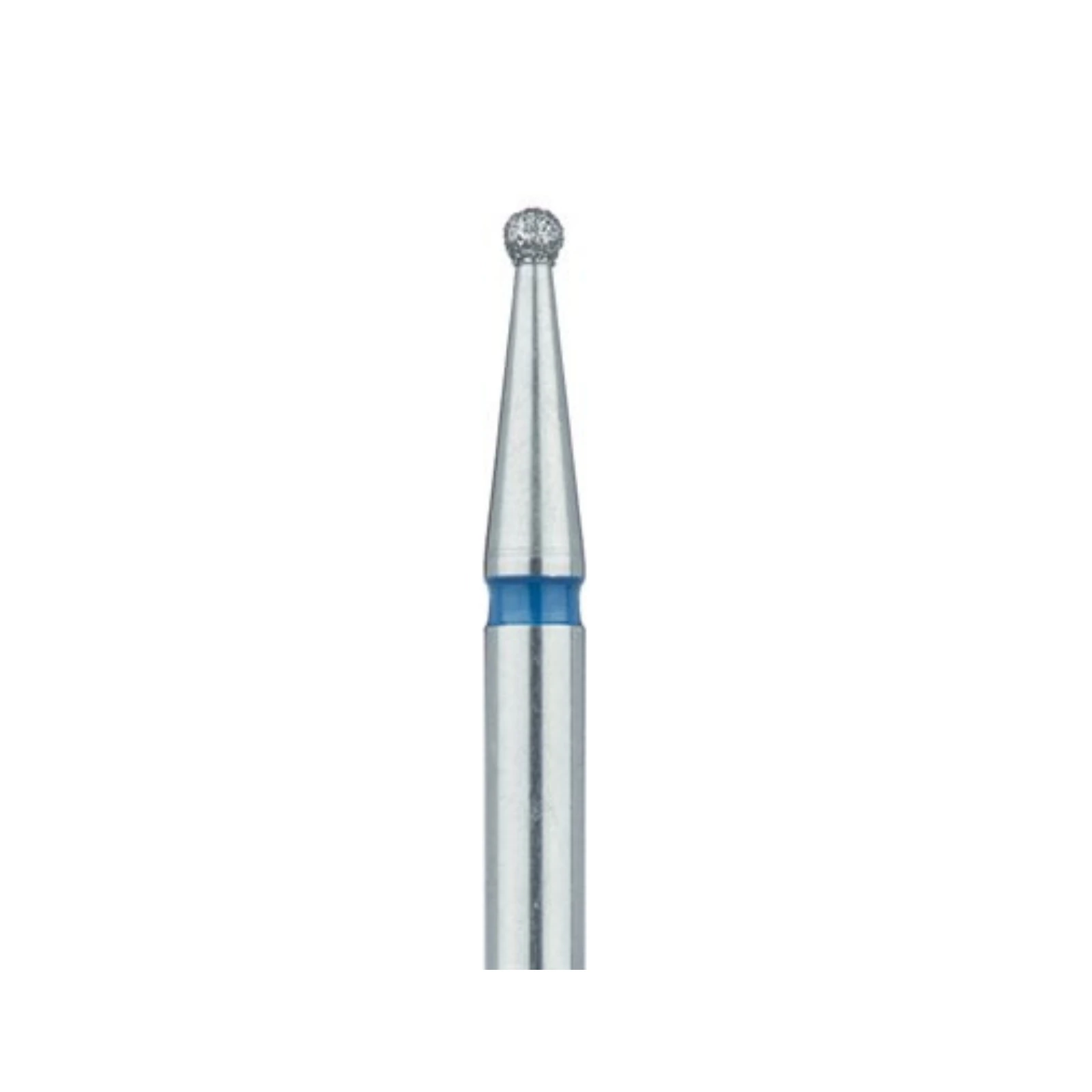 Meisinger 801-014-HP Diamond Bur, Round, Medium Grit, 1.4 mm Diameter, HP Shank, 5/Pack thumbnail 3