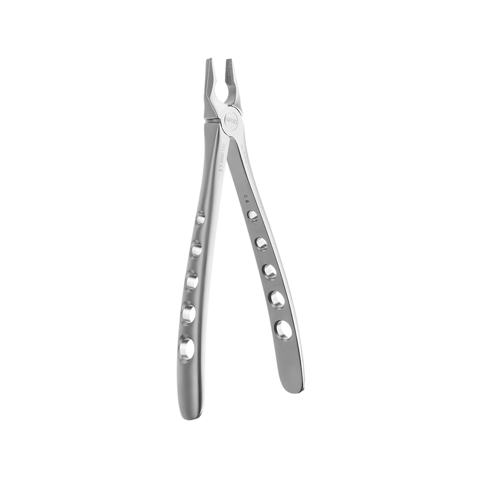 Hu-Friedy Atraumair Apical Diamond Dusted Extraction Forceps, #1 Upper Incisors, Serrated, FAF1XSD thumbnail 2