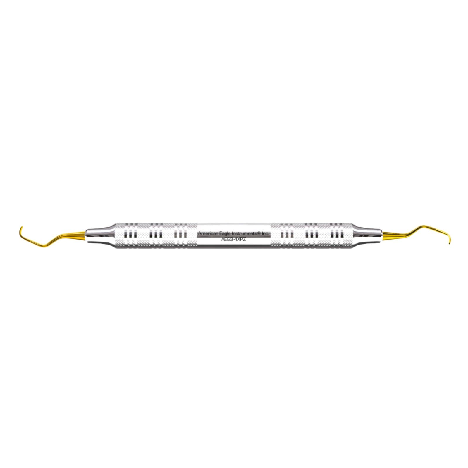 American Eagle XP Gracey Curette 3/4, Double End, 3/8" EagleLite Stainless Steel Handle, AEG3-4XPZ - Curette Gracey 3-4 XP 3/8 SS - Image 1
