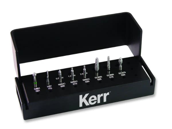 Kerr Rotary DiTolla Reverse Preparation Logic Set, 8 Burs, FG Shanks, LS-7551 thumbnail 3