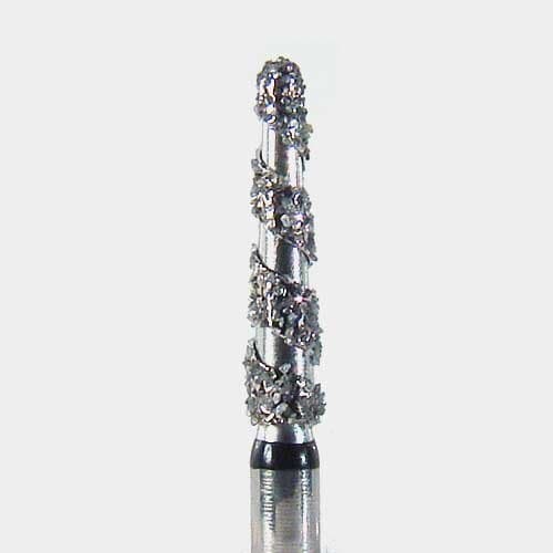 Microcopy NeoDiamond NeoSpiral Round End Taper FG Diamond Bur, Coarse, 1.6mm, 25/Pk, 8116.8C thumbnail 2