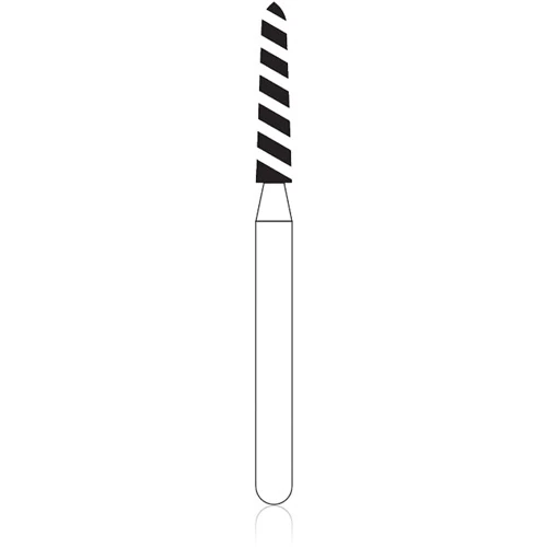 NTI Turbo Diamond Bur, Super Coarse, Friction Grip, Curettage, 1.6 mm Diameter, 8.0 mm Length, 5/Pk, SC878KT-016 thumbnail 2
