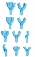 3D Dental #10 Lower Anterior Disposable Perforated Impression Trays, 12/Pk, IMAL10 thumbnail 6