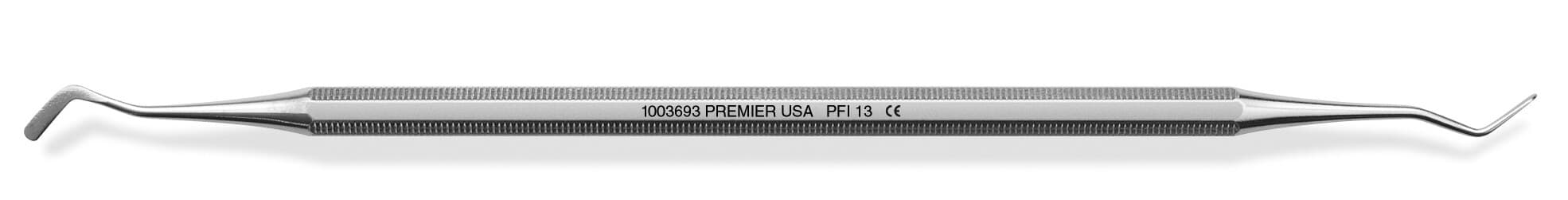 Premier Plastic Filling Instrument DE #13, Double-End, Octagonal Handle, 1/Pk, 1003693 thumbnail 3