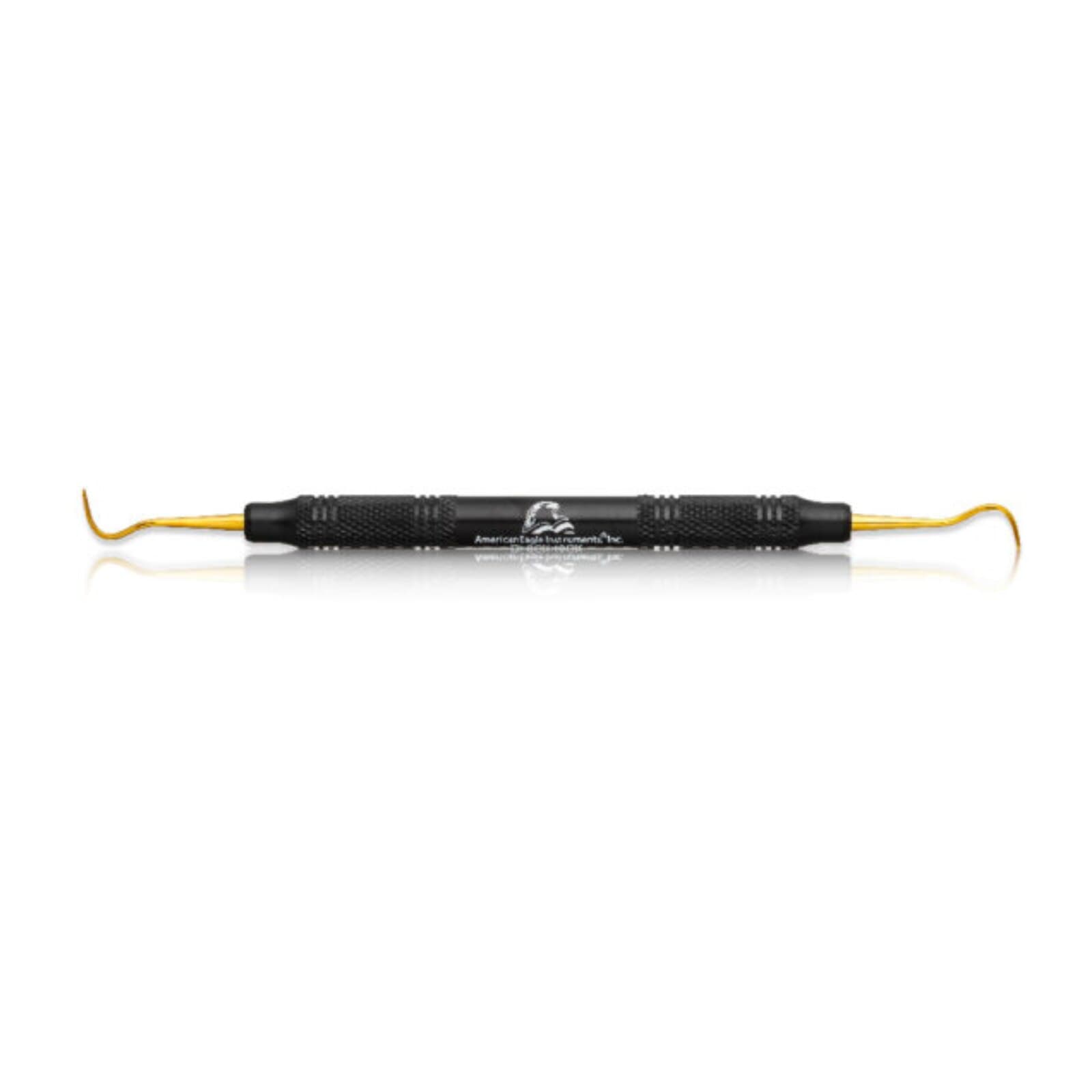 American Eagle Instruments XP Sickle Scaler, Blackjack, Double-Ended, EagleLite Resin Handle, 3/8", Black, 1/Pk, AESBJXPX thumbnail 7
