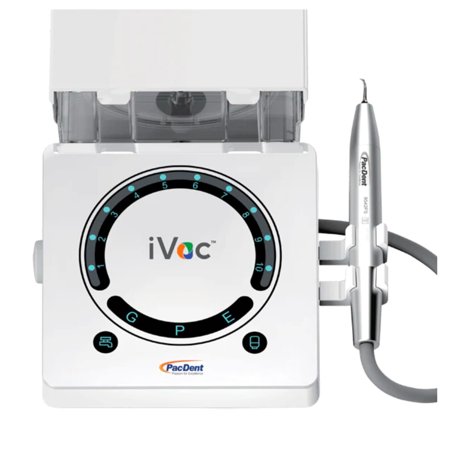 Pac-Dent iVac LED Piezo Ultrasonic Scaler Unit, 25-31 kHz, Portable, 9542PS thumbnail 2