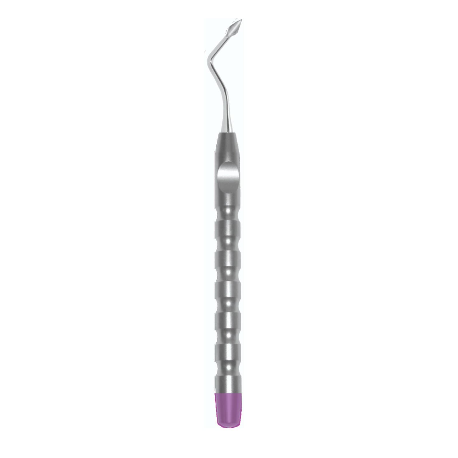X-Otome Beveled Spade Angled Right, Single End, Stainless Steel, XO-77AR - X-Otome Beveled Spade Angled Right - Image 1