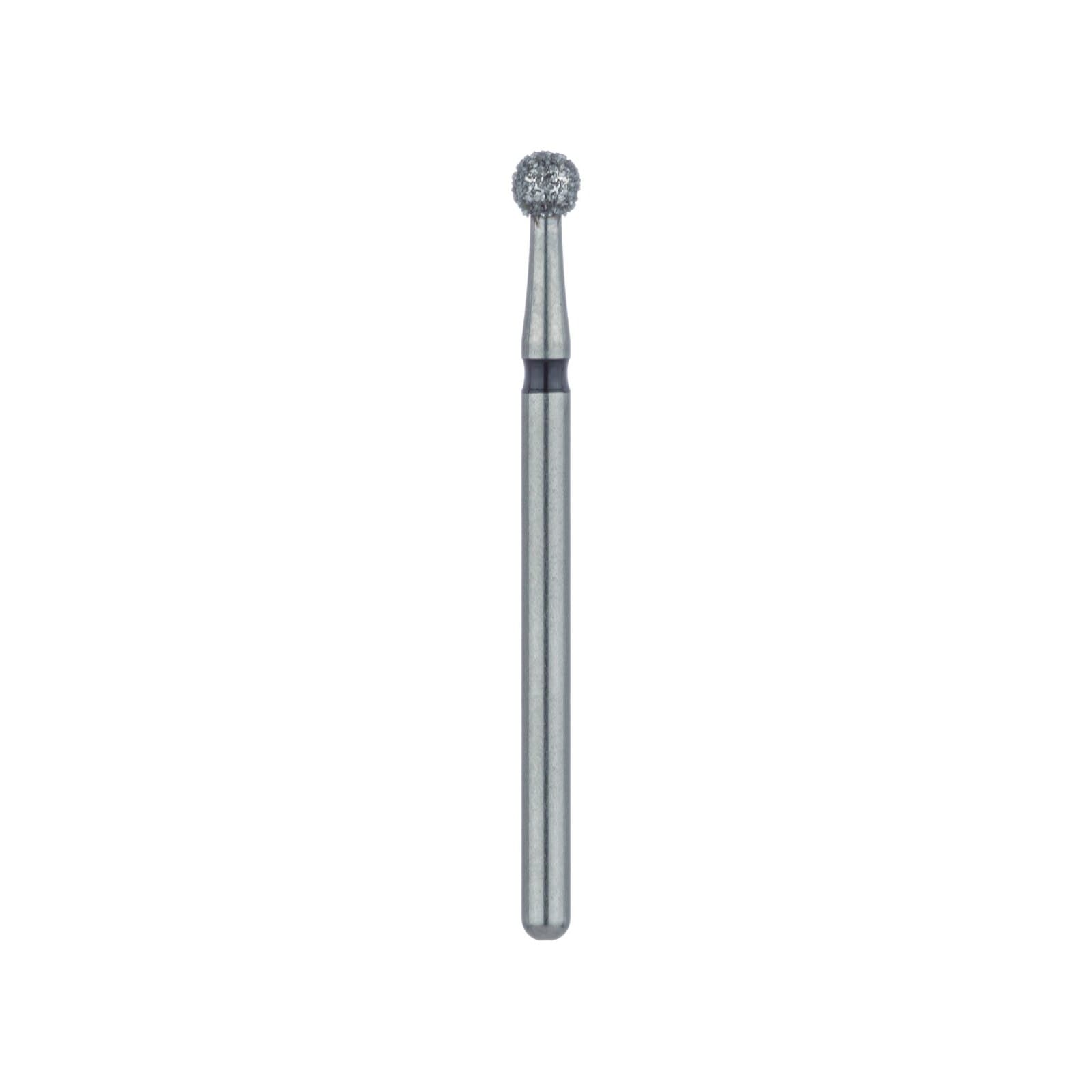Meisinger 801H-023-SU FG Surgical X-Long Diamond Bur, Round, Super Coarse, 2.3 mm, 5/Pack thumbnail 2