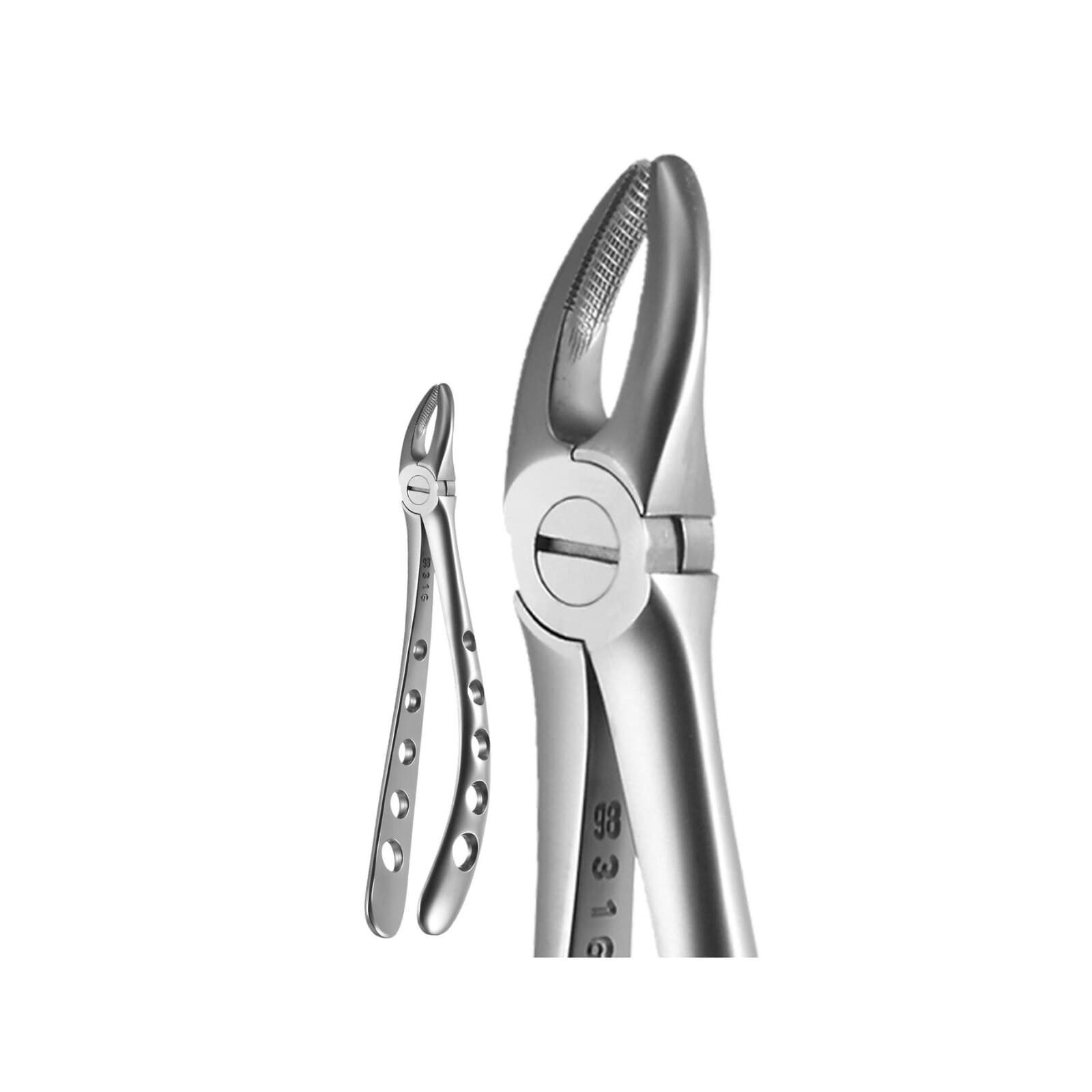 A. Titan Instruments X-Trac Upper Universal/1st Molar Extraction Forceps, Serrated, Size 0700, Stainless Steel, 1/Pk thumbnail 2