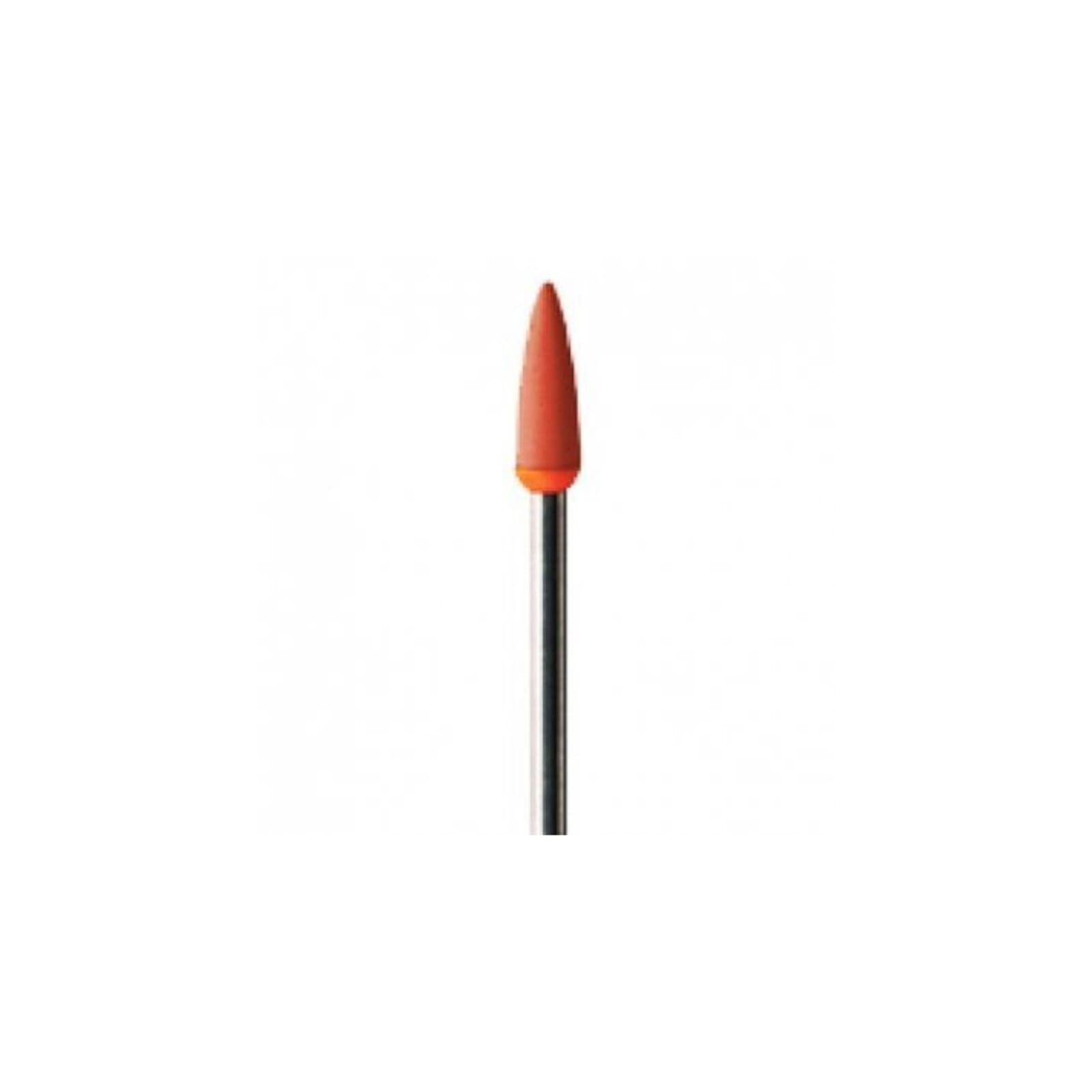 Meisinger 9742F-040-HP-R/O Ceramic Diamond Polisher, Flame/Point, Fine, Red/Orange, 4.0 mm Head, 2/Pk thumbnail 3