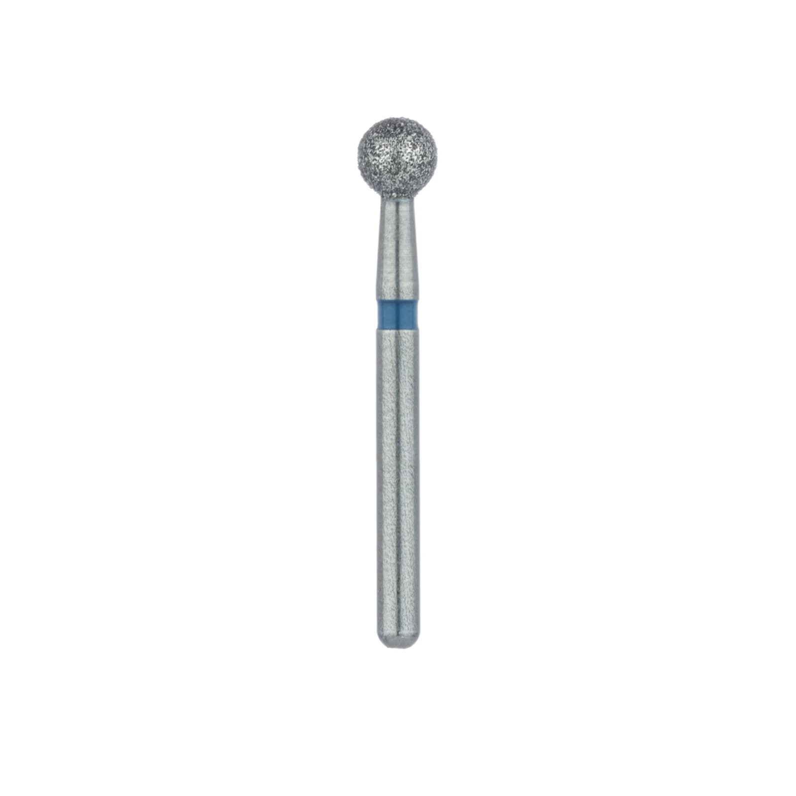 Meisinger Multi-Use Diamond Bur, FG, Round, #801, 2.9 mm, Medium Grit, Blue Ring, 5/Pk, 801-029-FG thumbnail 4