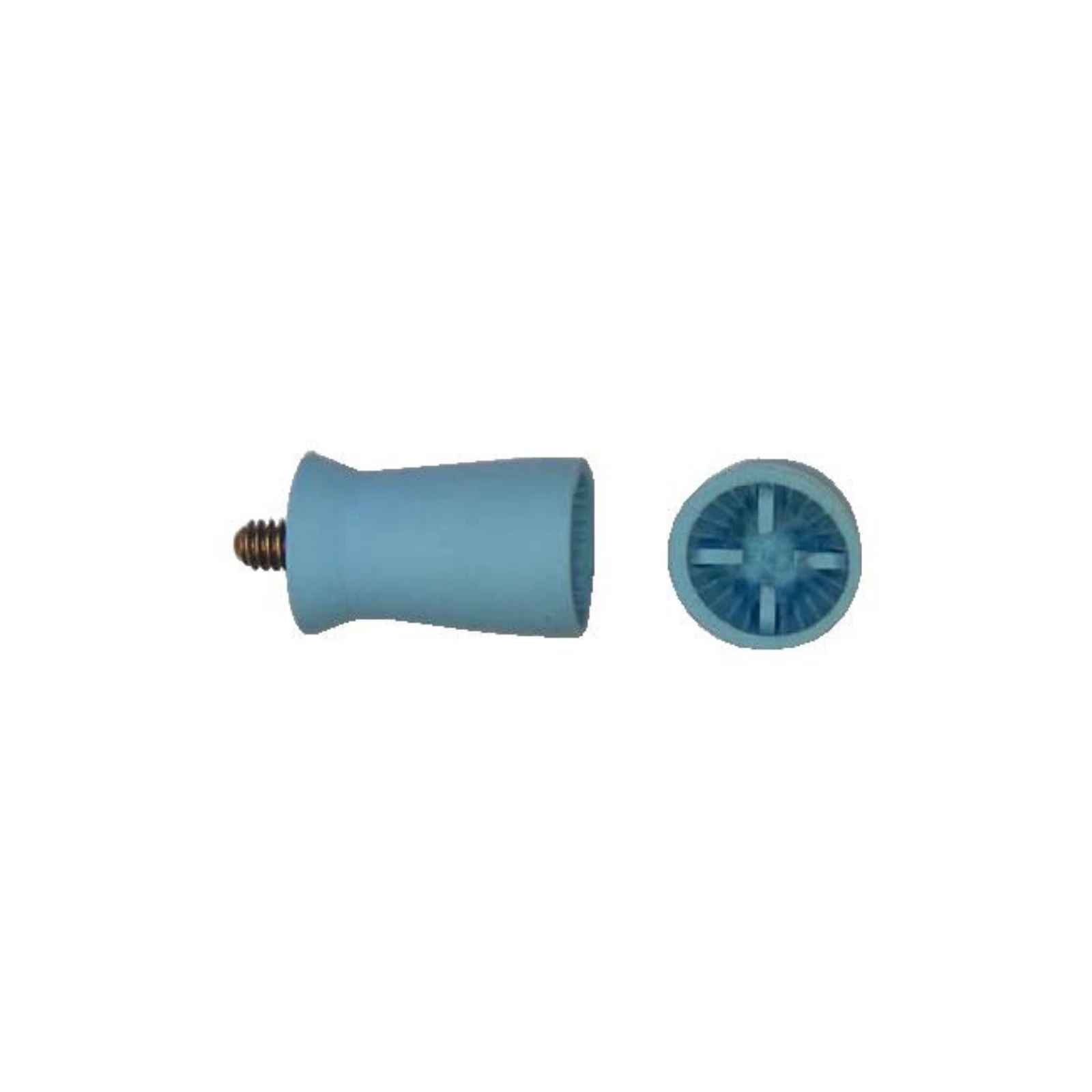 AllPro Prophy Cup, Screw Rib & Web, Aqua, Unscented, 144/Pk - Prophy Cup Screw Rib & Web Aqua Unscented 144/Pk - Image 1