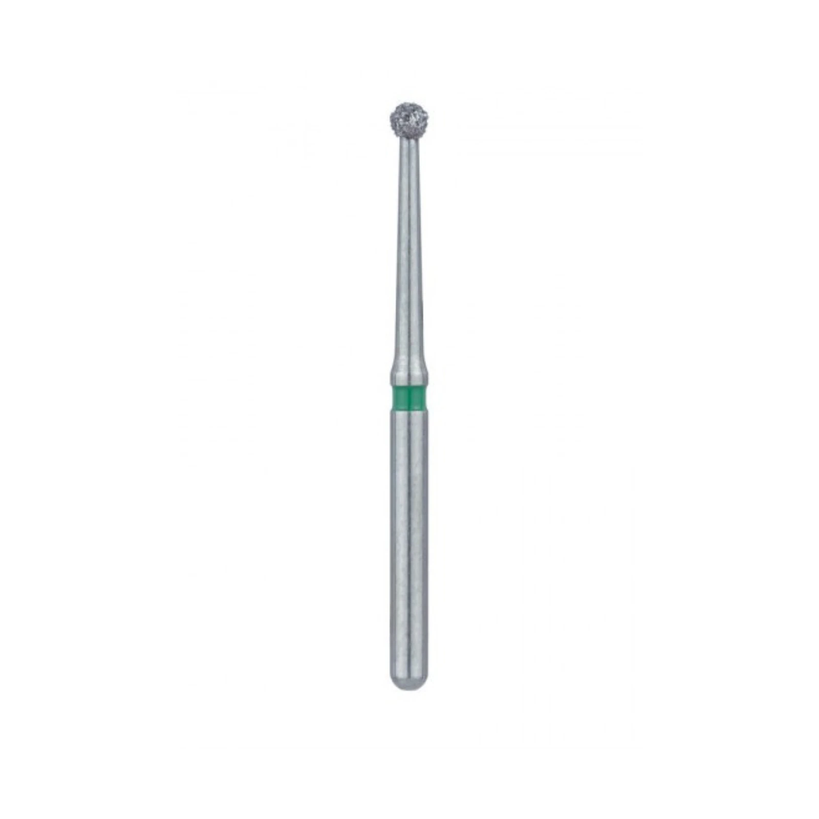 Meisinger Multi-Use Diamond Bur, FG, Round, #801LG, 1.6 mm, Coarse, Green, 5/Pk, 801LG-016-FG thumbnail 3