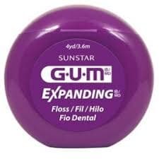 GUM Expanding Dental Floss, Lightly Waxed, 4 yds, 144/Bx, 2030A thumbnail 2