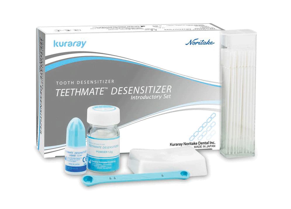 Teethmate Desensitizer Set, Powder 6g & Liquid 4.8ml, Complete Kit with Mixing Dish, Measuring Spoon & 50 Applicator Brushes, 1210KA thumbnail 21