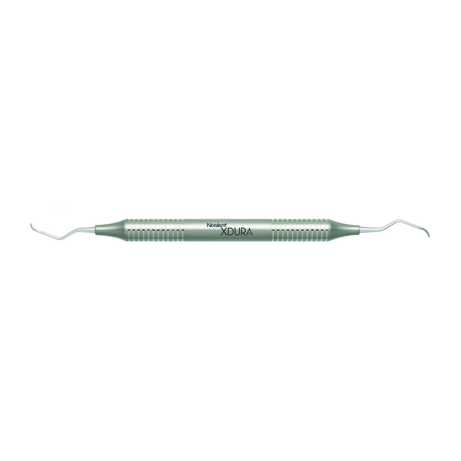 Nordent XDURA® Universal Curette, Columbia #2R-2L, Double-Ended, DuraLite® Round Handle, Stainless Steel thumbnail 2