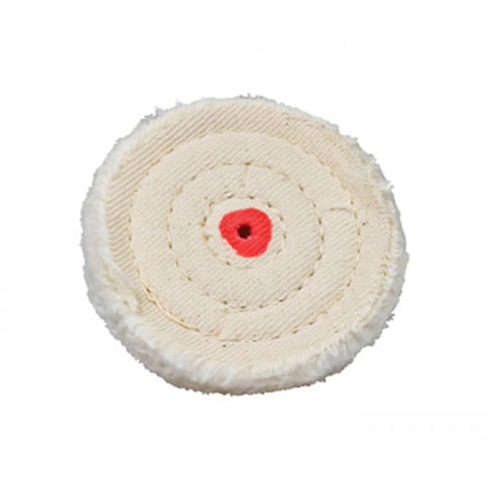 Keystone Muslin Buffs, 6" x 30-Ply, Pack of 12, 1180200 - Muslin Buffs 6" x 30-Ply 12/Pk - Image 1