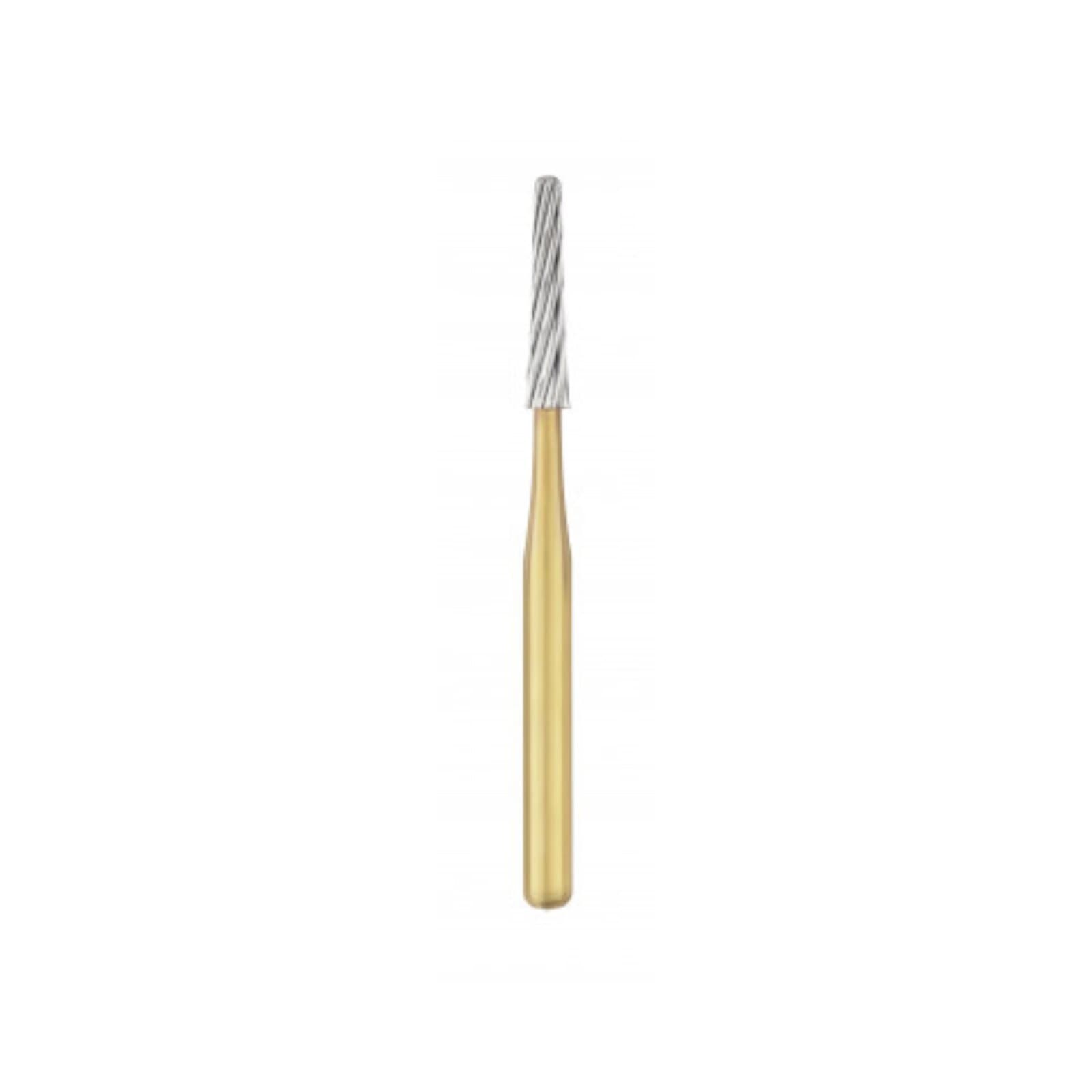 SS White 12-Blade Trimming & Finishing Carbide Bur, FG, Extra Long Tapered Fissure, Round End, #7664, 5/Pk, 15664-5 thumbnail 3