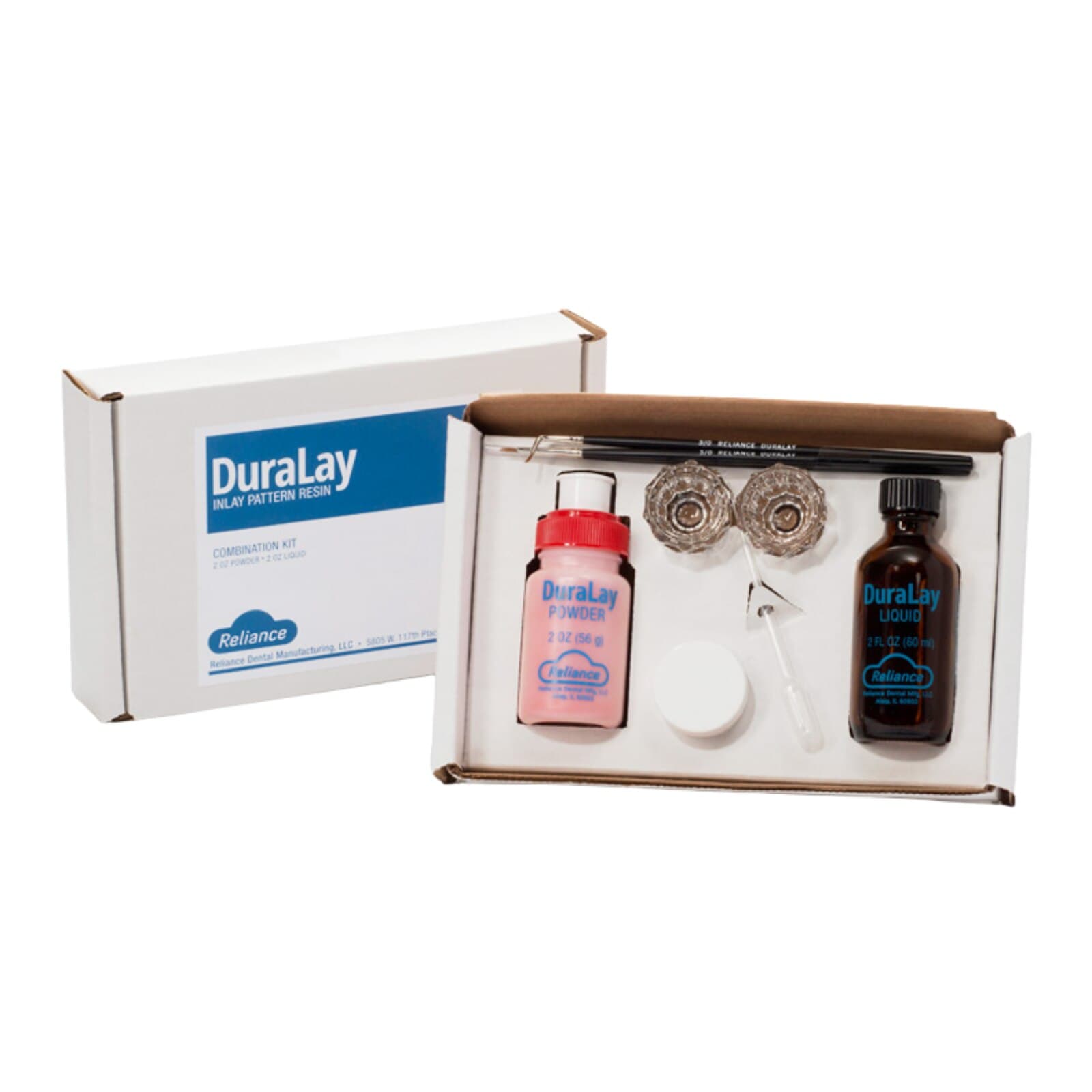 DuraLay Inlay Resin Combo Kit, Powder and Liquid, 2 oz, Red thumbnail 8