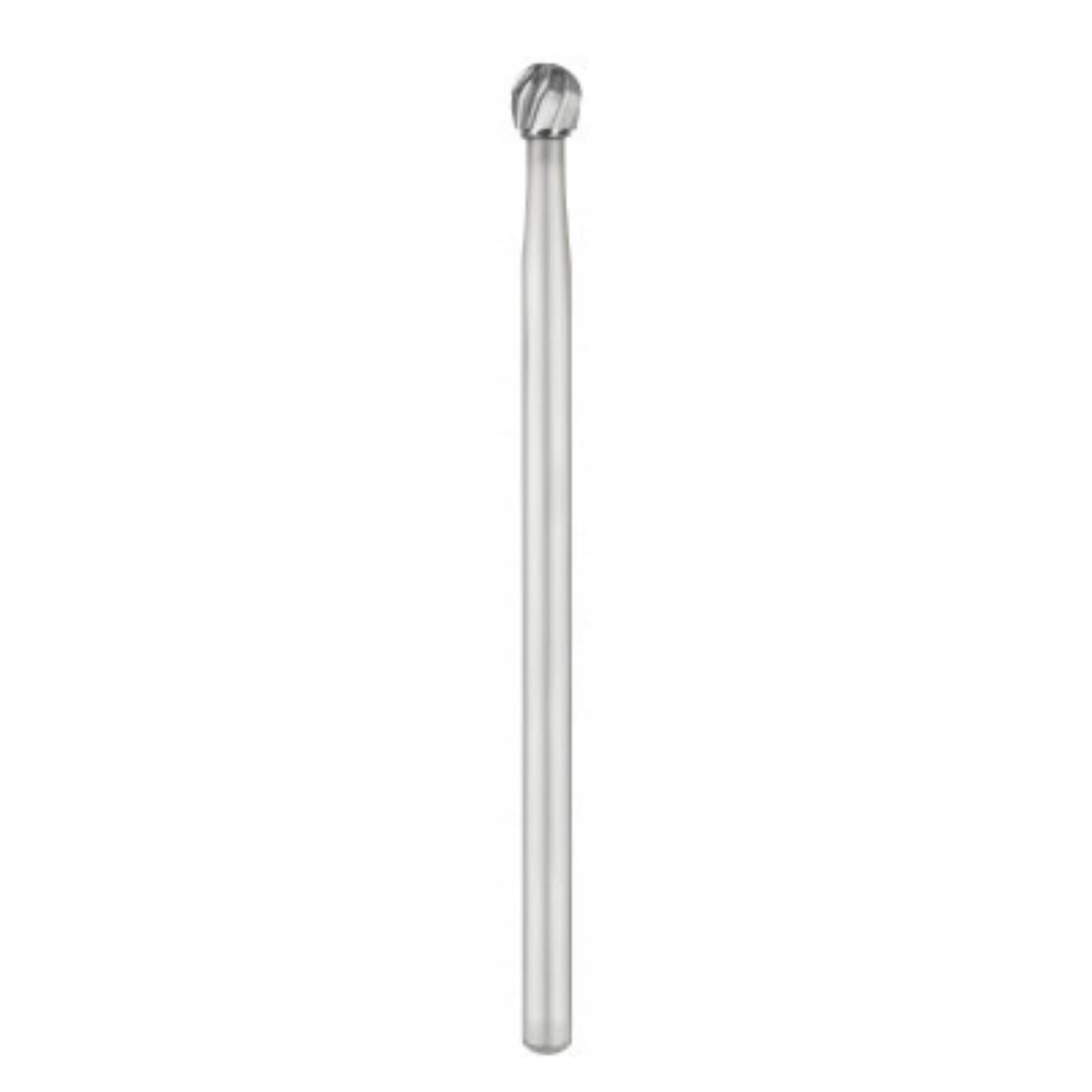 SS White Oral Surgery Carbide Bur, Round #8, HP Shank #2, 2.3 mm Head Diameter, 51 mm Length, Sterile, 10/Pk, 30021 thumbnail 3