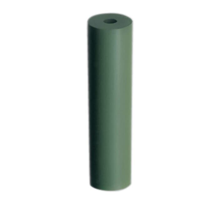 Dedeco Green Clasp Polishers, Classic Rubber Cylinder, Coarse Grit, Silicon Carbide, 15/16" x 1/4" (24 x 6.3 mm), 100/Bx thumbnail 5