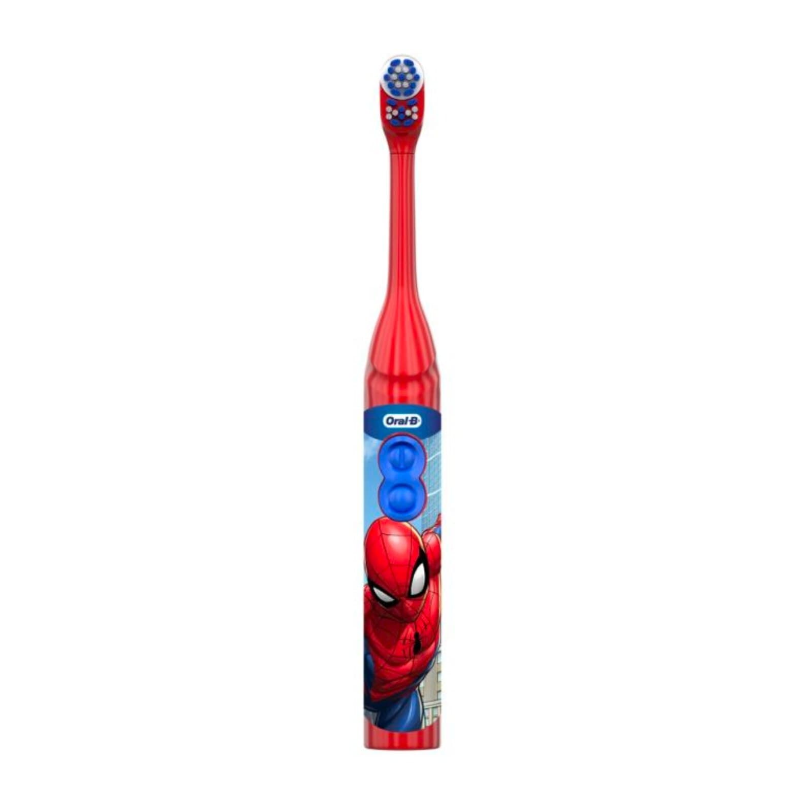 Oral-B Kids 3+ Battery Toothbrush, Spiderman Design, 4/Pk thumbnail 2