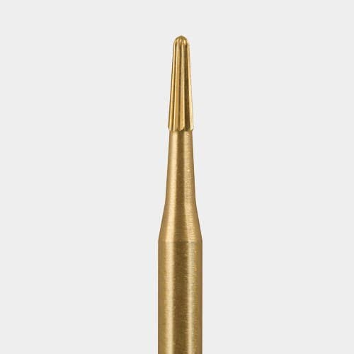 NeoBurr 12-Blade Trimming & Finishing Carbide Single-Use Burs, FG, Bullet, OS2, 0.9 mm, 25/Pk, OS2 thumbnail 2
