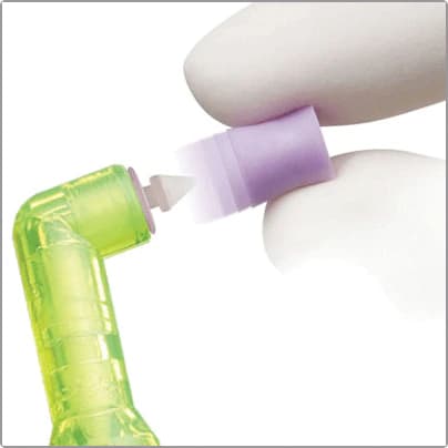 Premier 2pro Total Access Disposable Prophy Angle, Firm/Long Cup, Green, 144/Bag, 5500104 thumbnail 5