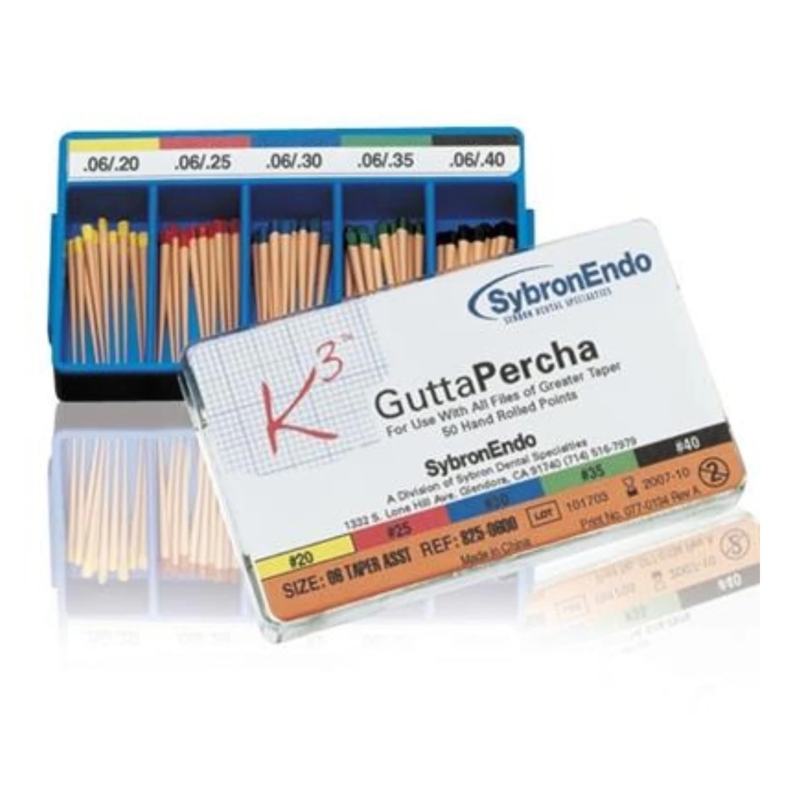 K3/K3XF Gutta Percha Points, 0.04 Taper, Assorted Sizes #20-40, 50/Pk, 825-0400 thumbnail 8