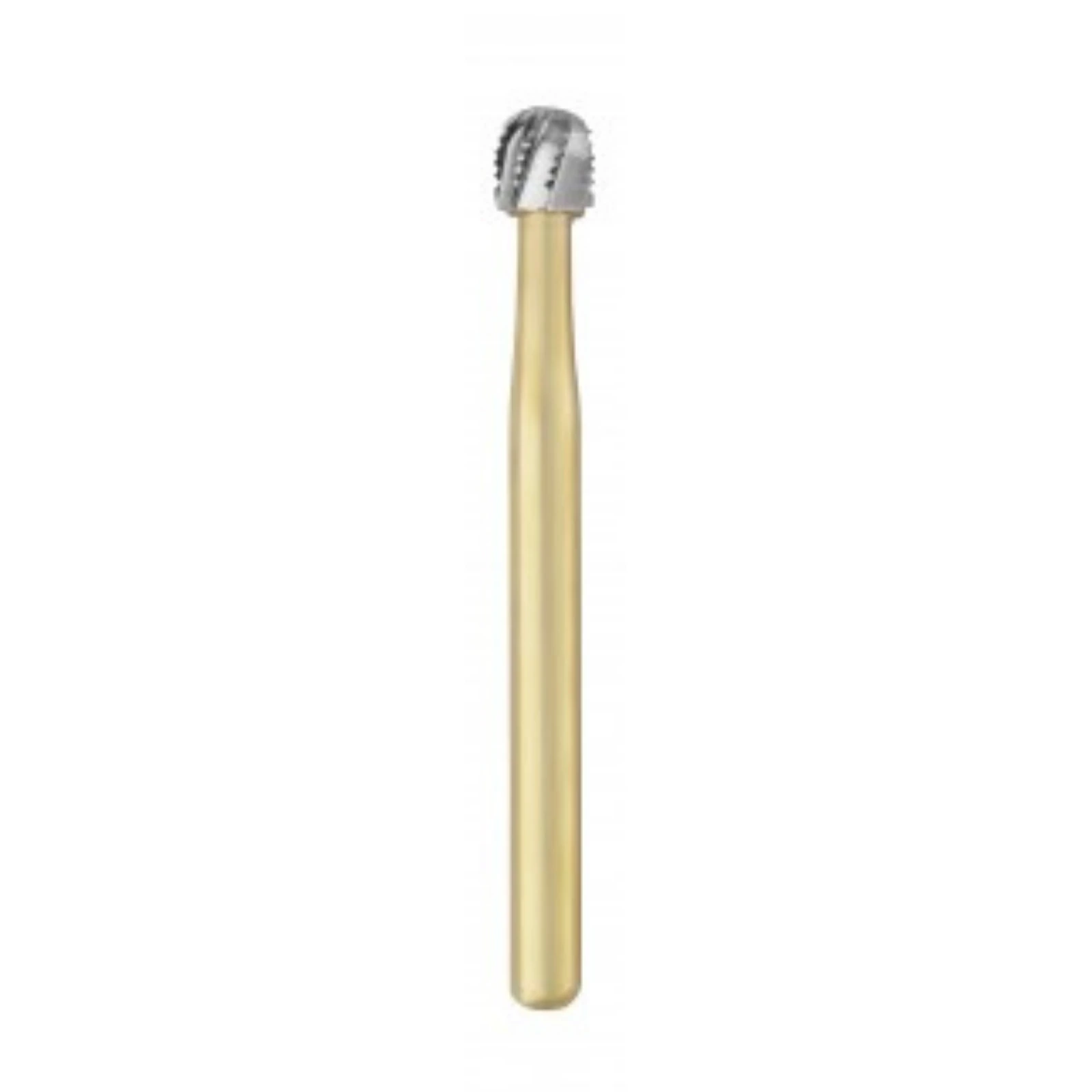 Great White Gold Series Carbide Bur, FG, Round #8R, 2.3 mm Diameter, 10/Pk, 18208 thumbnail 3