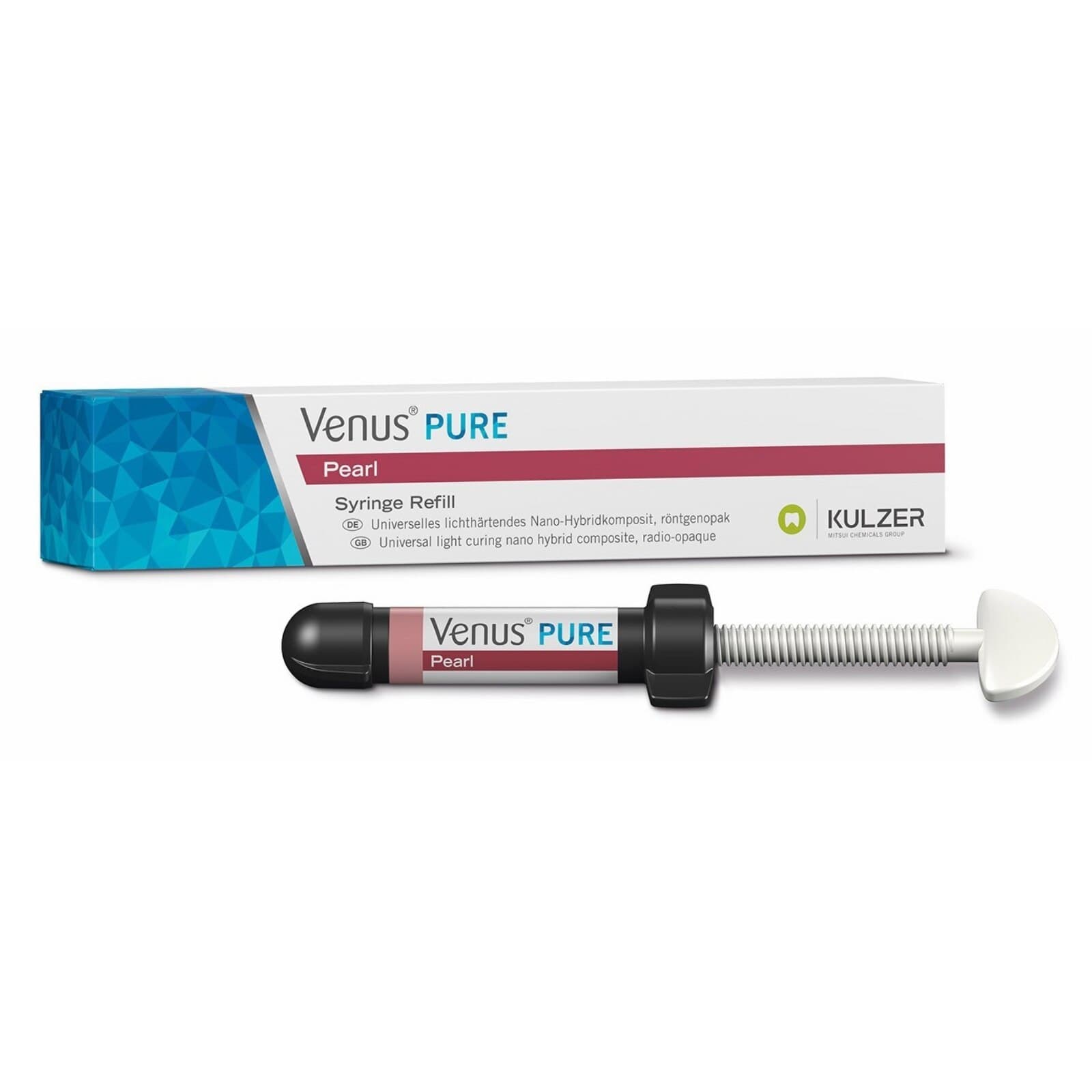 Venus Pearl Pure Universal Composite Syringe Refill, 3g, Dark, 66096882 thumbnail 2