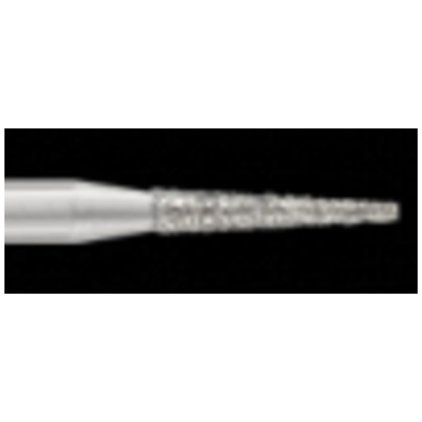 SS White Piranha Single-Use Diamond Bur, Very Fine Grit, Christmas Tree/Round End Taper Shape, Friction Grip, #852-012VF, 25/Pk thumbnail 2