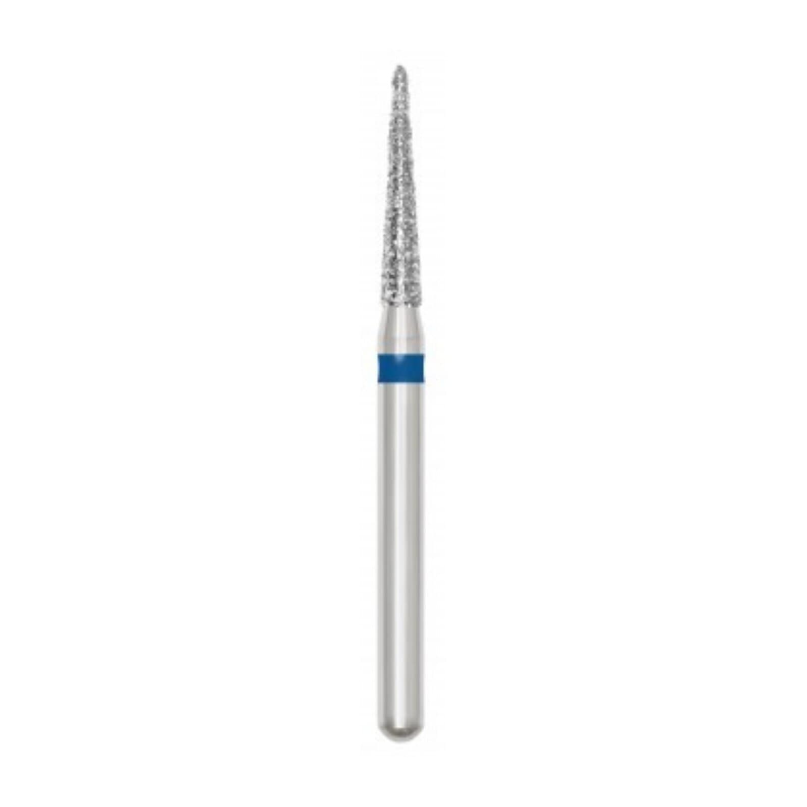 SS White Revelation® Diamond Bur, Cone Round End, FG, Medium Grit, #858-014, 1.4 mm Diameter, 5/Pkg thumbnail 2
