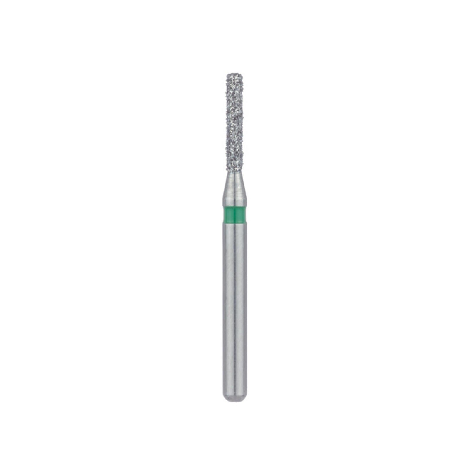 Meisinger 841-012-FG Multi-Use Diamond Bur, Round Edge Cylinder, Medium Grit, 1.2 mm Diameter, 6 mm Working Length, Friction Grip, 5/Pk thumbnail 3