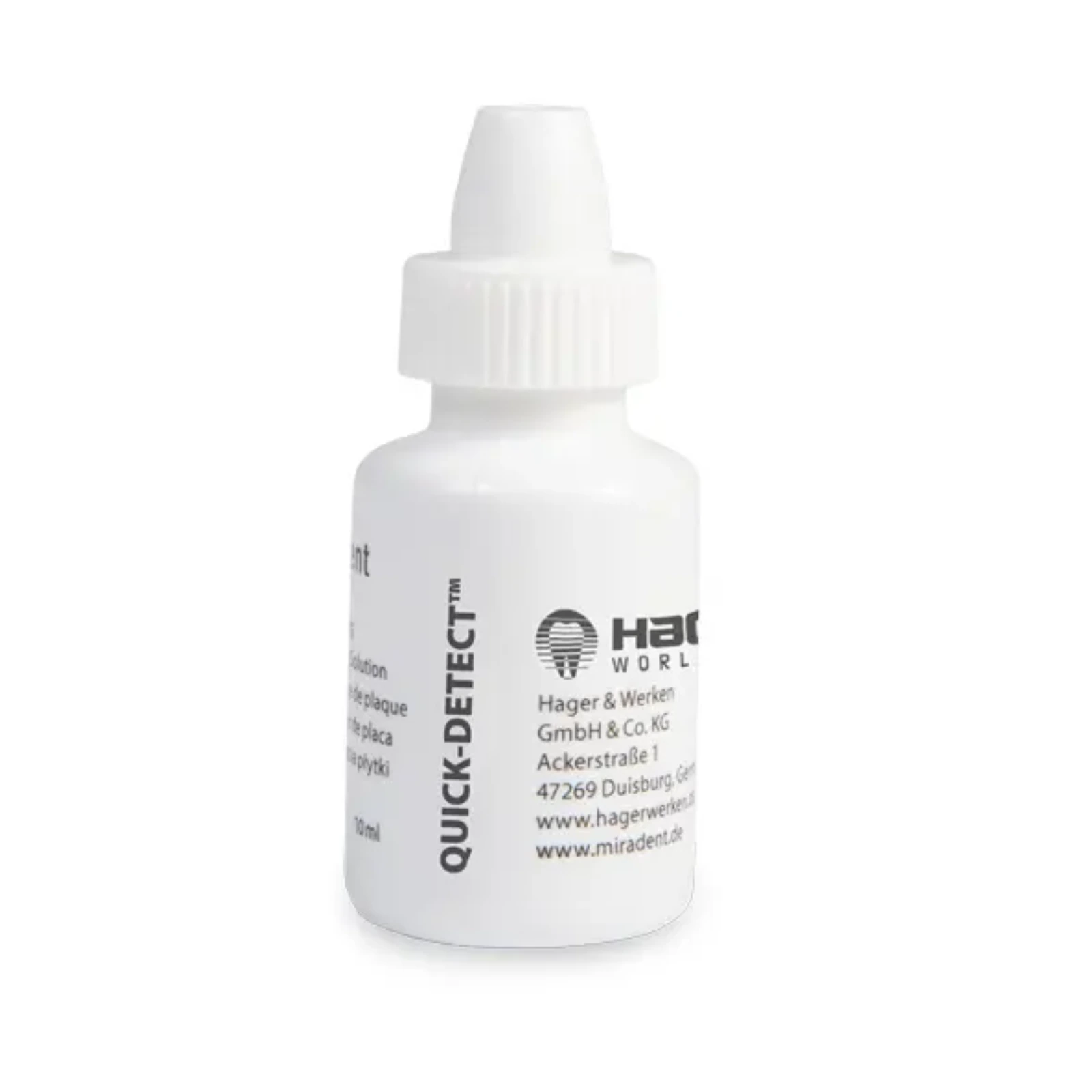 Hager Worldwide Quick-Detect Plaque Disclosing Solution, 2 oz Liquid Bottle - Quick-Detect Disclosing Solution/Tablets 2oz Liquid - Image 1