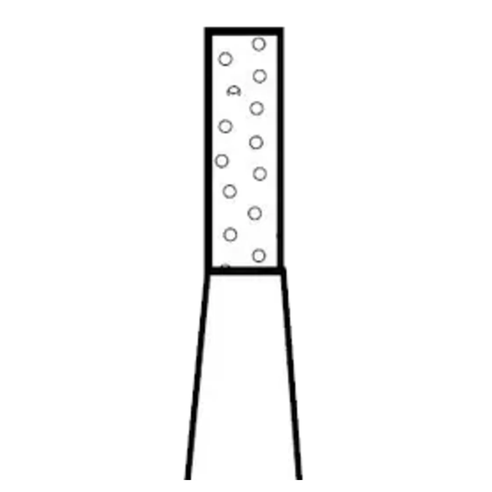 Two Striper® Diamond Bur FG #514.3C, Coarse, Flat-End Cylinder, 1.1 mm Diameter, 3.0 mm Length, Green Ring, 5/Pkg, 2015273 - Two Striper® Diamond Burs – FG, Coarse, Green, Cylinder Flat End - # 514, 1.1 mm Diameter, 3.0 mm Length, 5/Pkg - Image 1